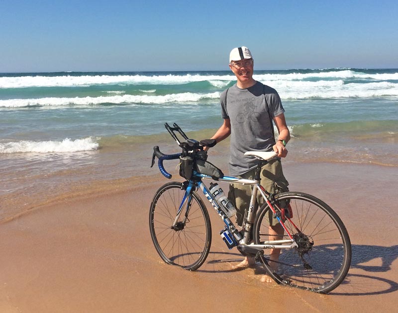 Cycle Ride across Australia - Vilas Silverton
