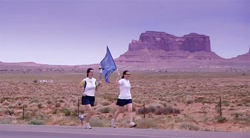 Video: What does it mean to run for peace?