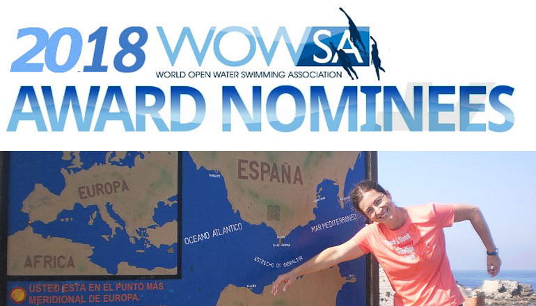 Abhejali nominated for Open Water Swimming Woman of the Year
