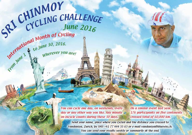 International Month of Cycling - June 2016