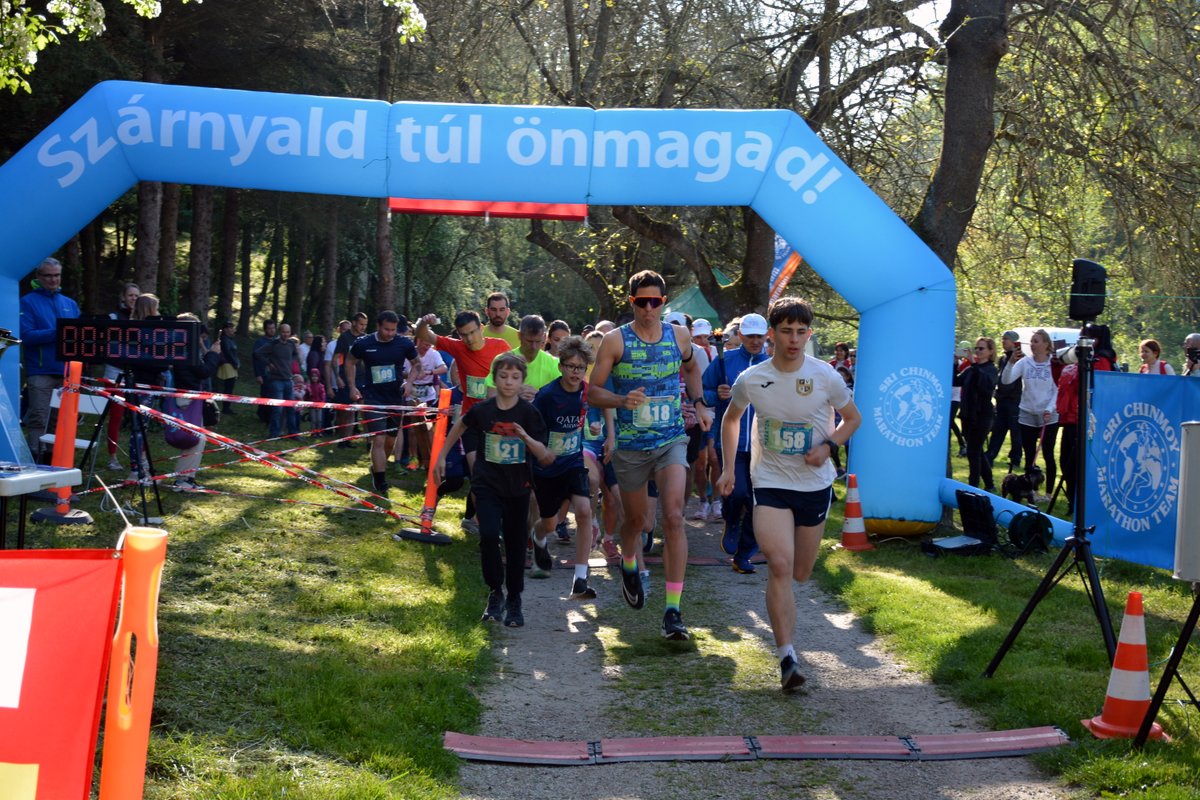 Eredmények 22. Öntúlszárnyalás Maraton 2024 április